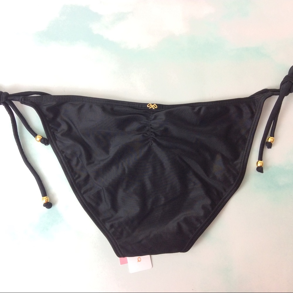 New PilyQ Inca Side Tie Bikini Bottoms - Picture 3 of 4